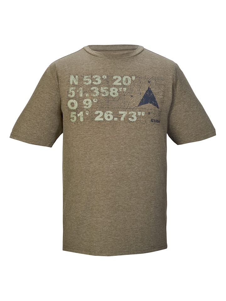 Killtec Koszulka "KOS 254" w kolorze jasnobrązowym rozmiar: XXL