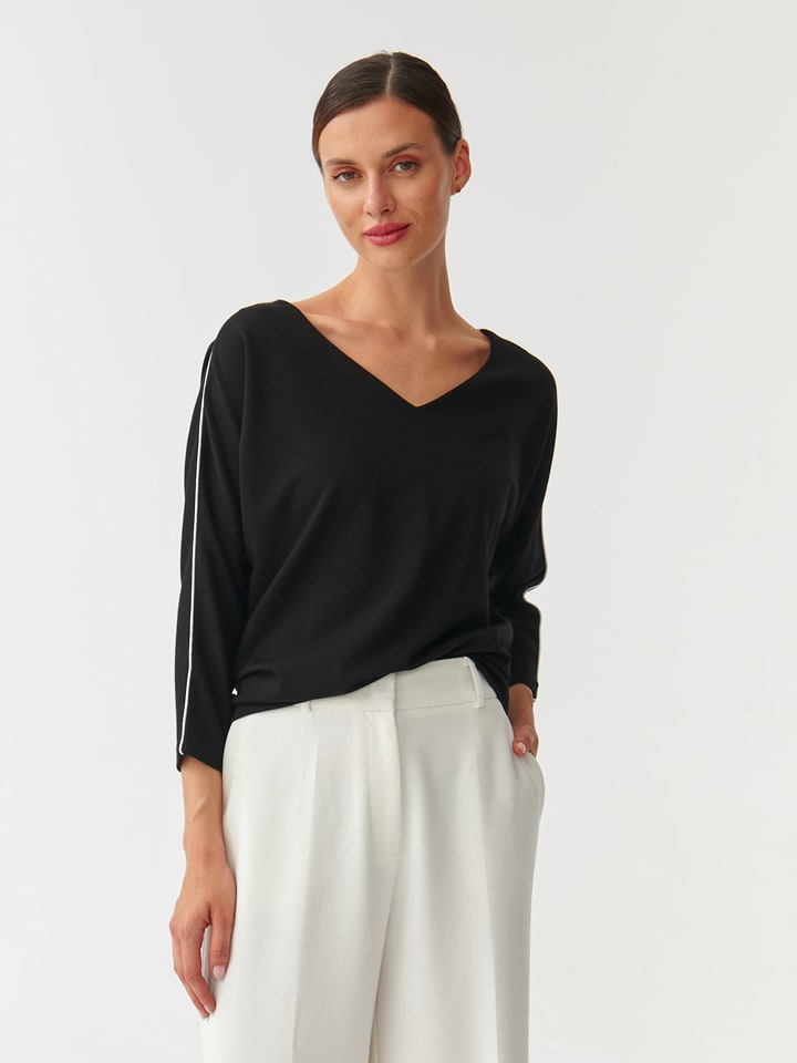 TATUUM Bluzka "Motolika" w kolorze czarnym rozmiar: L