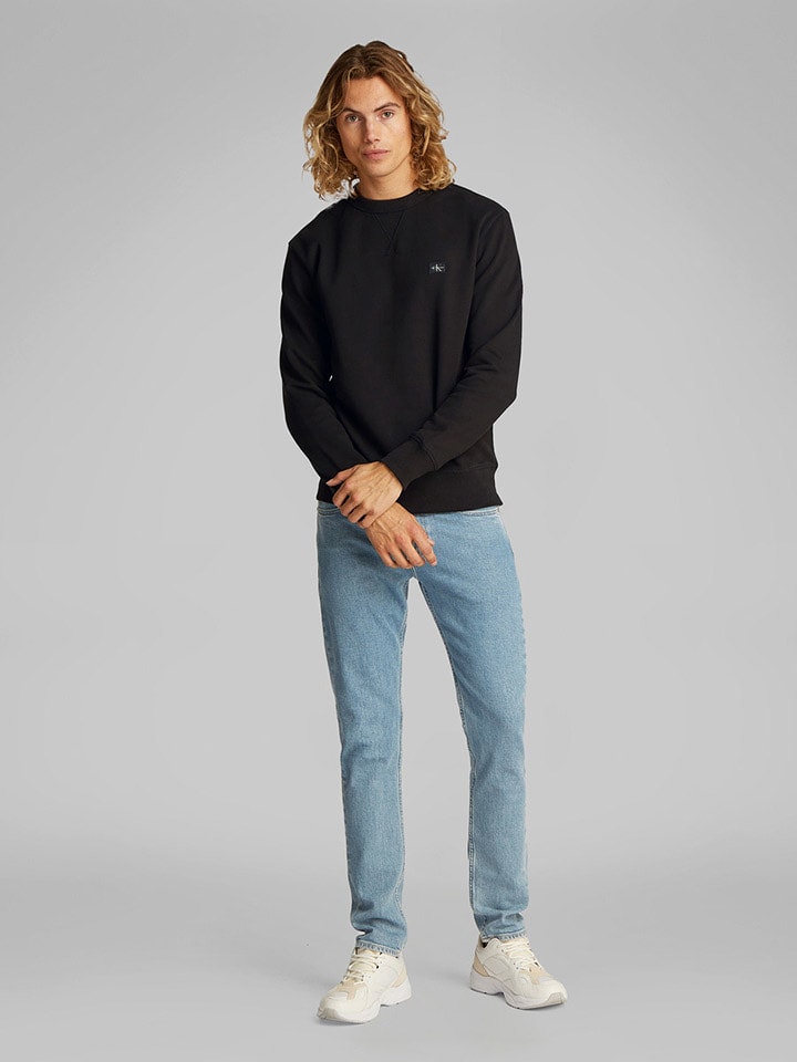 CALVIN KLEIN JEANS Bluza w kolorze czarnym rozmiar: L