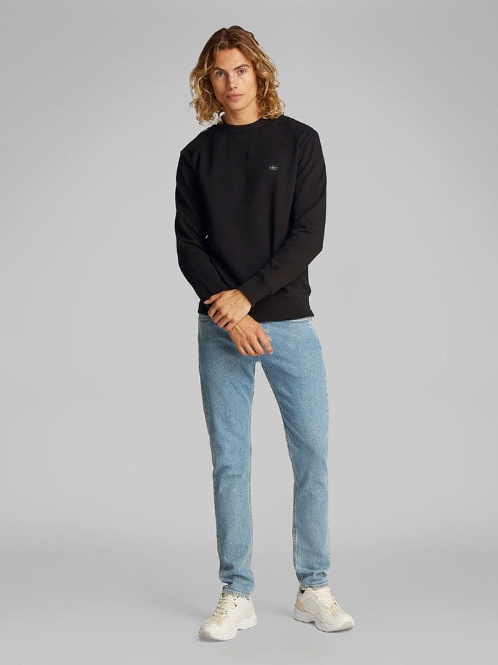 CALVIN KLEIN JEANS Bluza w kolorze czarnym rozmiar: L