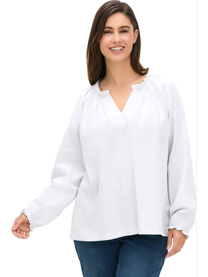 WITT WEIDEN Bluzka w kolorze białym rozmiar: 36