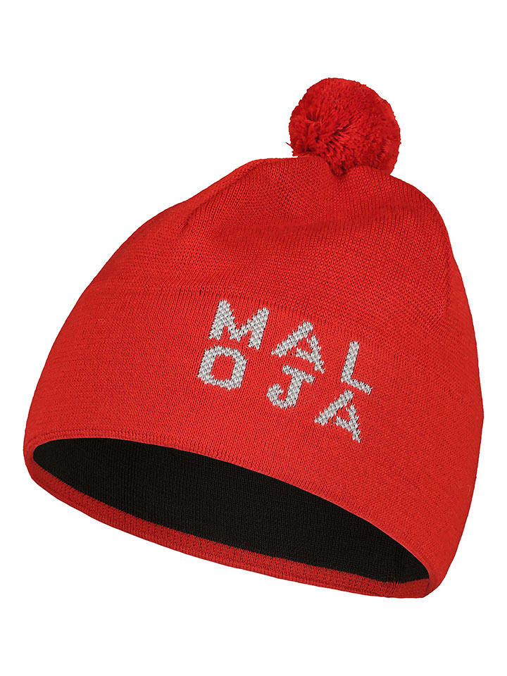 Maloja Czapka "RothornM." w kolorze czerwonym rozmiar: onesize
