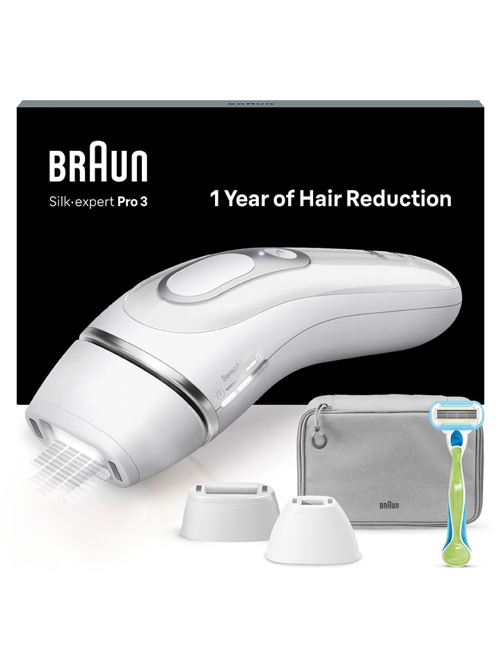 Braun Depilator IPL "Silk-expert Pro IPL PL3122" w kolorze srebrno-białym rozmiar: onesize
