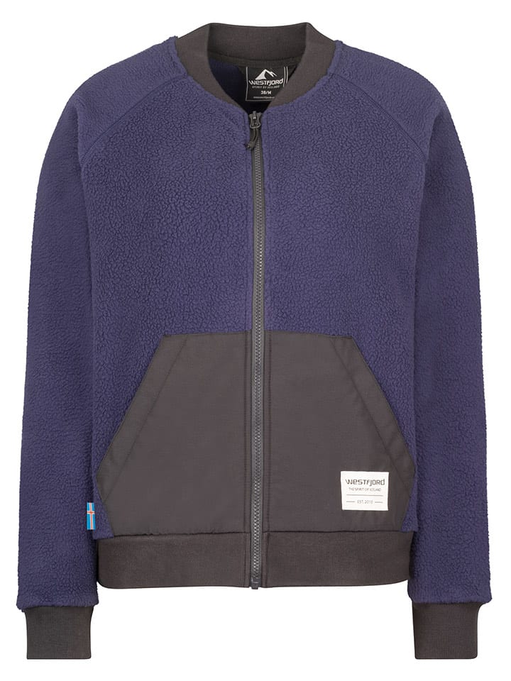 Westfjord Kurtka funkcyjna "Sandvik" w kolorze fioletowo-szarym rozmiar: M