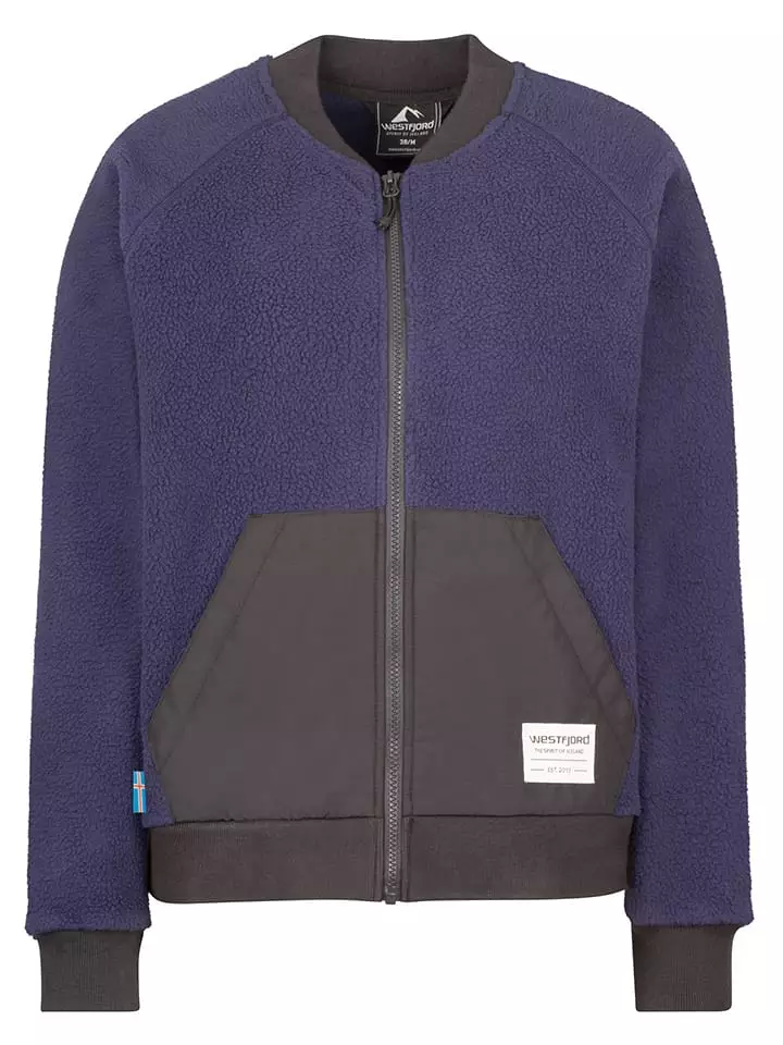 Westfjord Kurtka funkcyjna "Sandvik" w kolorze fioletowo-szarym rozmiar: M