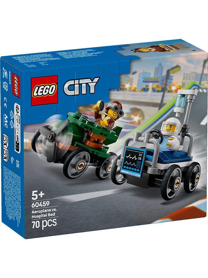 LEGO LEGO® City: Aeroplane vs hospital bed - 5+ rozmiar: onesize
