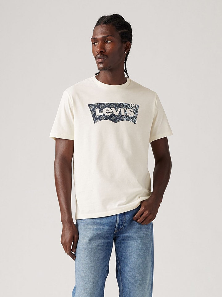 Levi's Koszulka w kolorze kremowym rozmiar: M