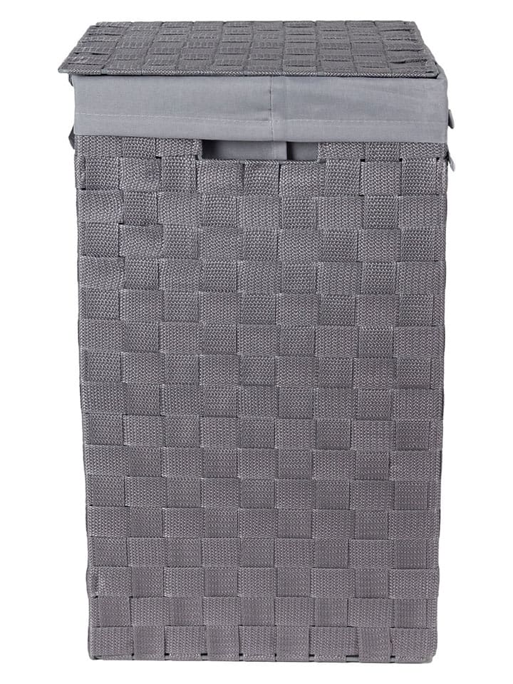 Compactor Kosz w kolorze szarym na pranie - 30 x 50 x 30 cm rozmiar: onesize