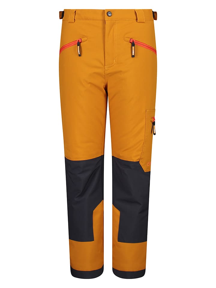 CMP Spodnie narciarskie w kolorze pomarańczowym rozmiar: 140