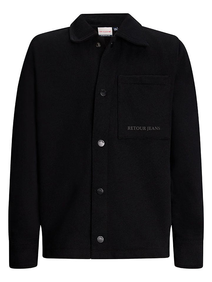 Retour Koszula "Matz" w kolorze czarnym rozmiar: 146/152