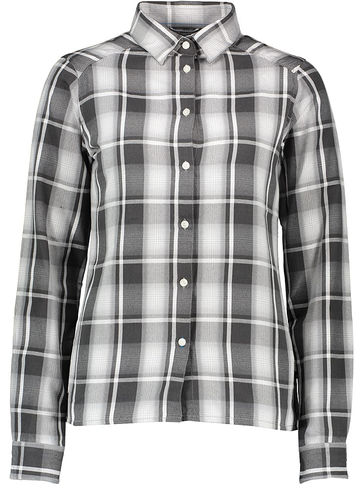 Odlo Koszula funkcyjna "Logger" w kolorze biało-szarym rozmiar: XS