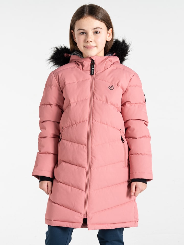 Dare 2b Płaszcz pikowany "Girl Striking III" w kolorze jasnoróżowym rozmiar: 152