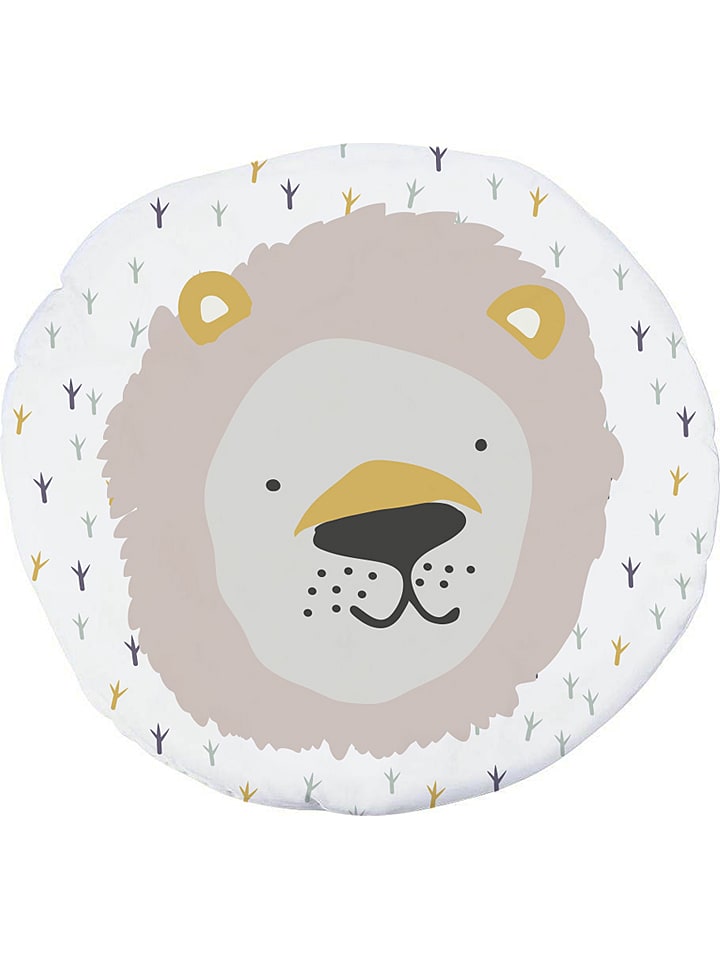 The Wild Hug Dywan "Lion" w kolorze beżowo-żółtym - Ø 120 cm rozmiar: onesize