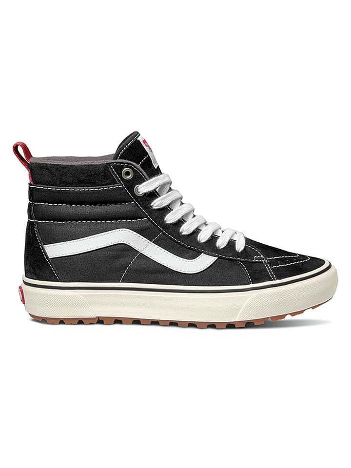 Vans Skórzane sneakersy "SK8-Hi" w kolorze czarnym rozmiar: 42