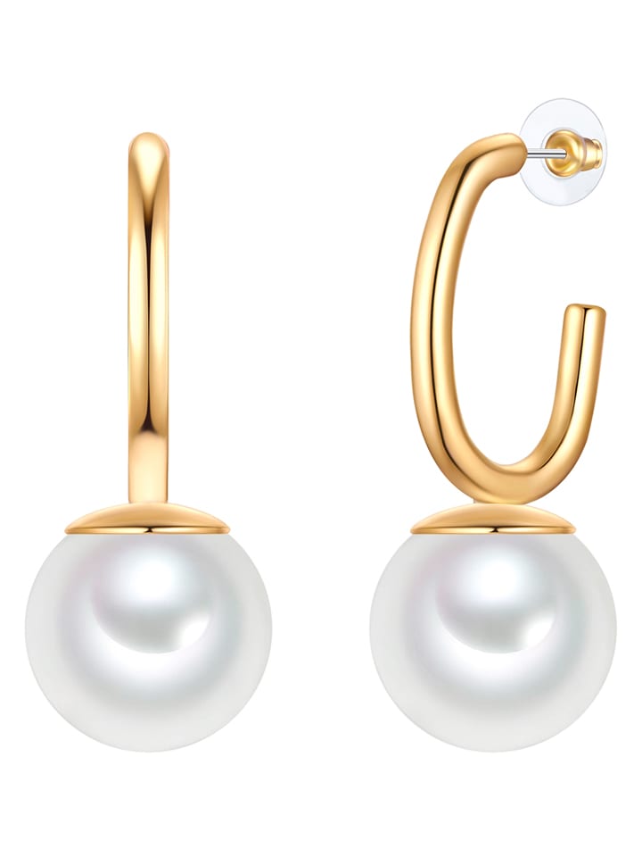 Yokoamii Pozłacane kolczyki-półkreole rozmiar: onesize