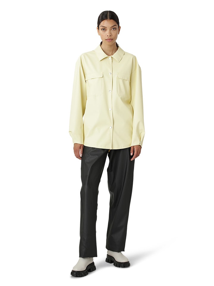 Ilse Jacobsen Kurtka przeciwdeszczowa w kolorze jasnożółtym rozmiar: 44