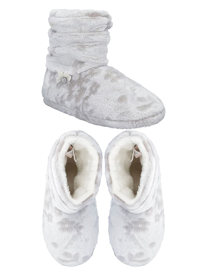 maryplaid Kapcie w kolorze szarym rozmiar: 40/41