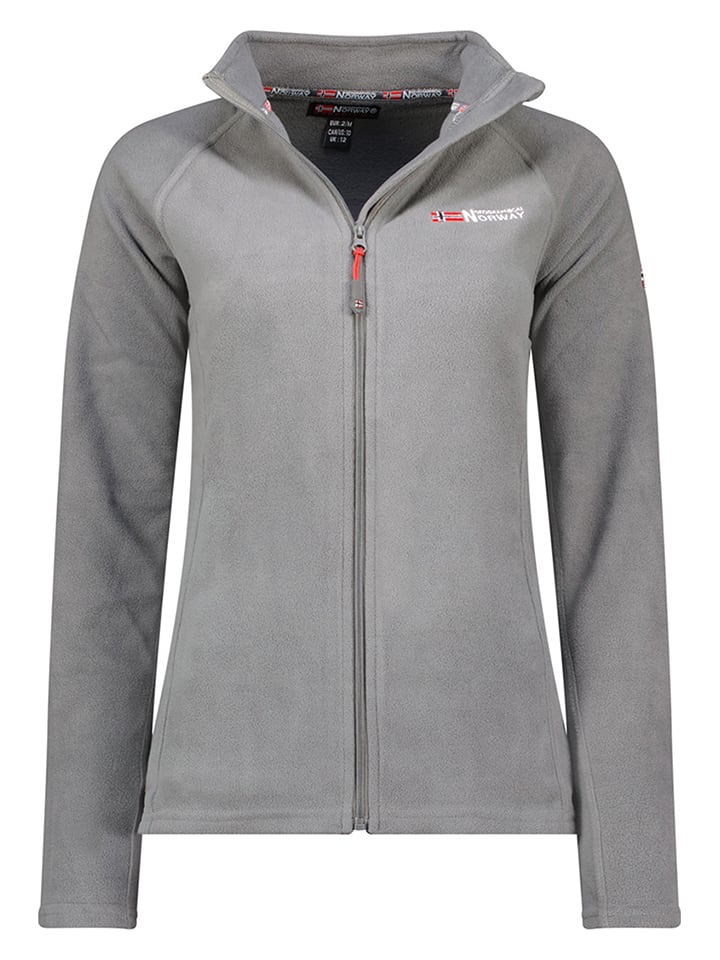 Geographical Norway Kurtka polarowa "Tug" w kolorze szarym rozmiar: L