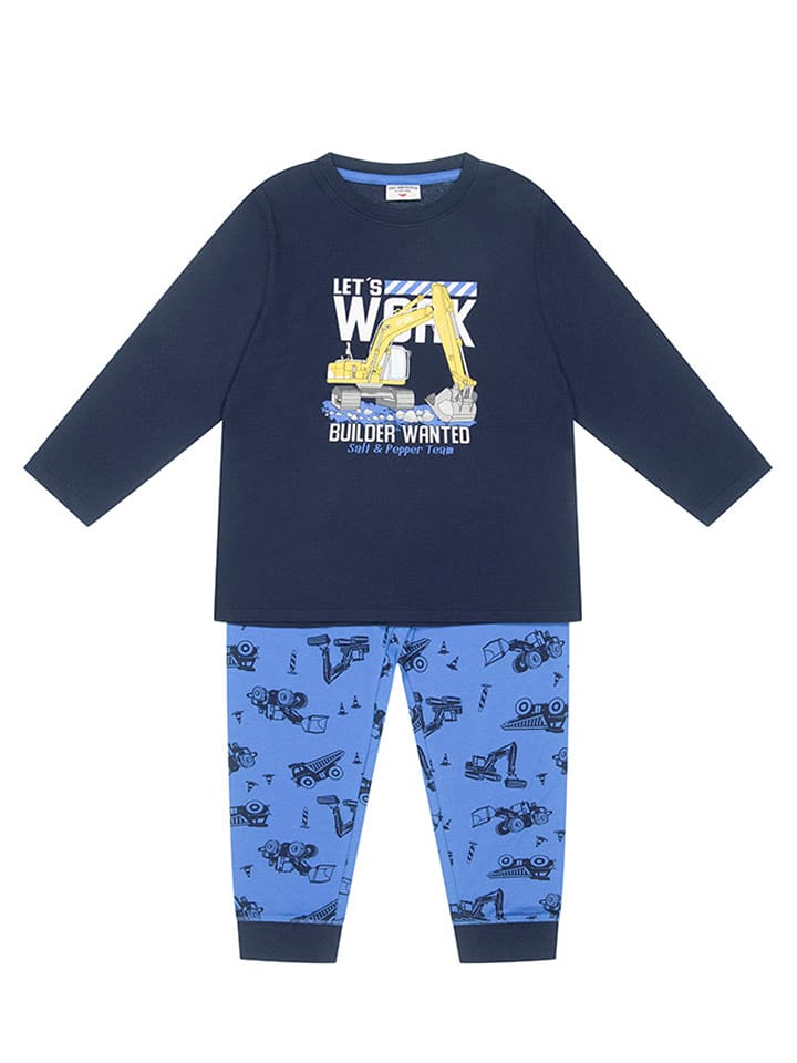 Salt and Pepper Piżama w kolorze granatowym rozmiar: 128/134