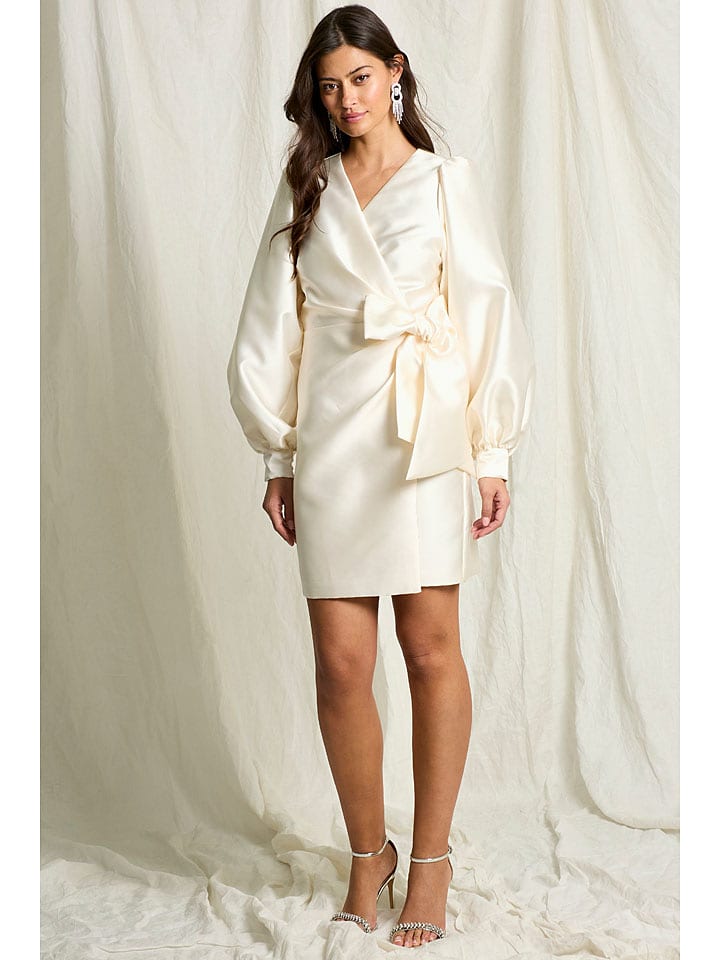 Joelle Sukienka w kolorze kremowym rozmiar: 42