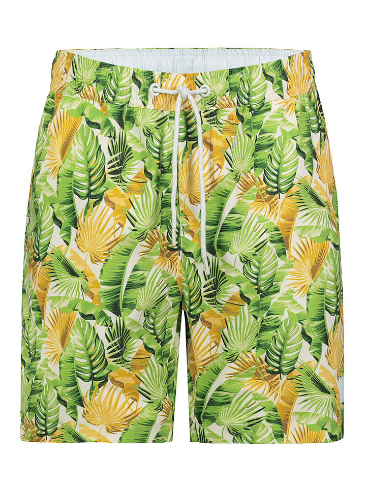 Sublevel Szorty kąpielowe w kolorze zielonym rozmiar: XXL