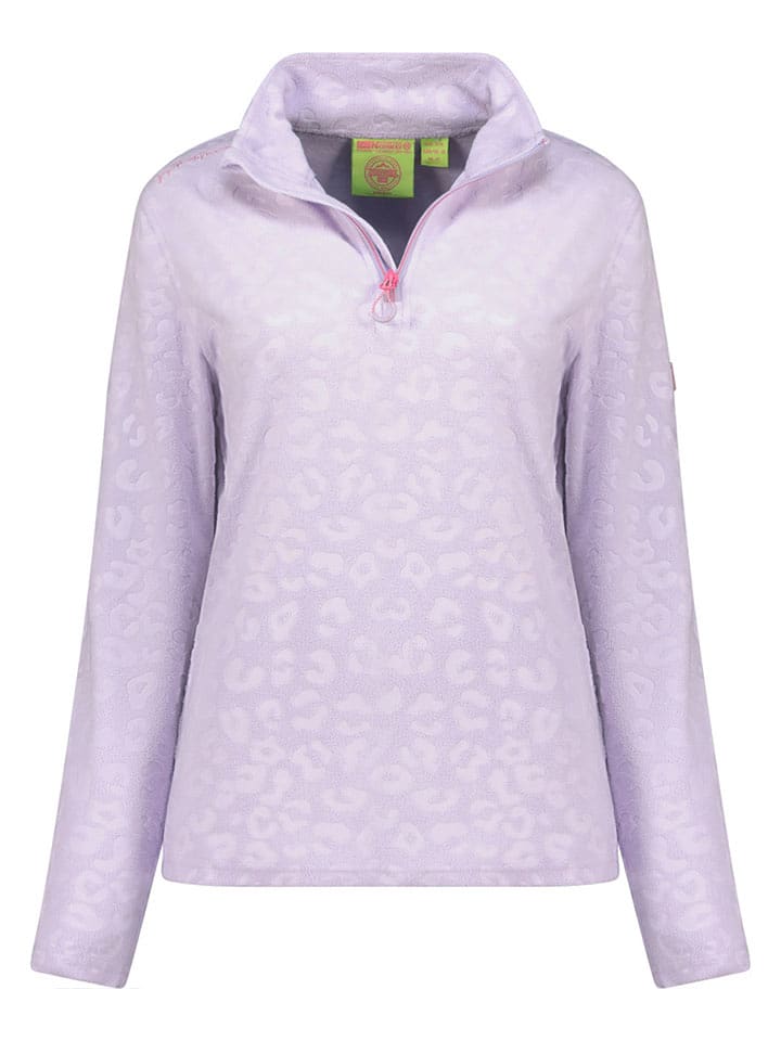 Geographical Norway Bluza polarowa w kolorze fioletowym rozmiar: S