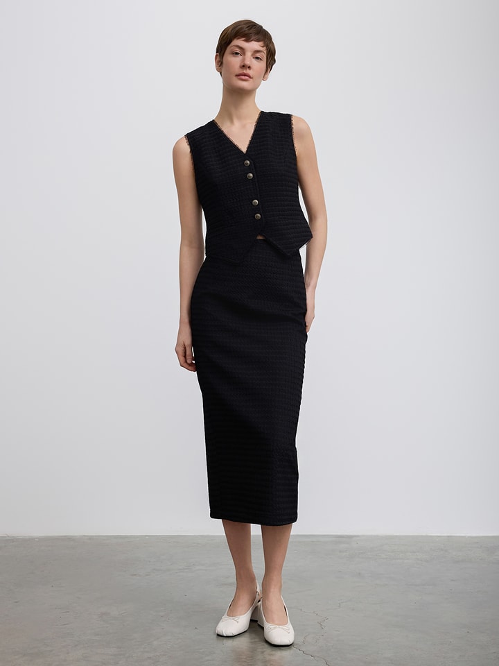 BGN Spódnica w kolorze czarnym rozmiar: 34