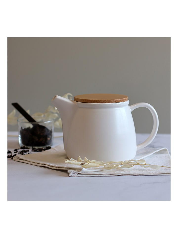 Ogo Living Imbryk "Blanche" w kolorze białym - 1 l rozmiar: onesize