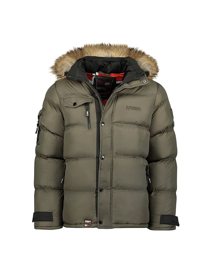 Geographical Norway Parka "Bonap" w kolorze khaki rozmiar: 140