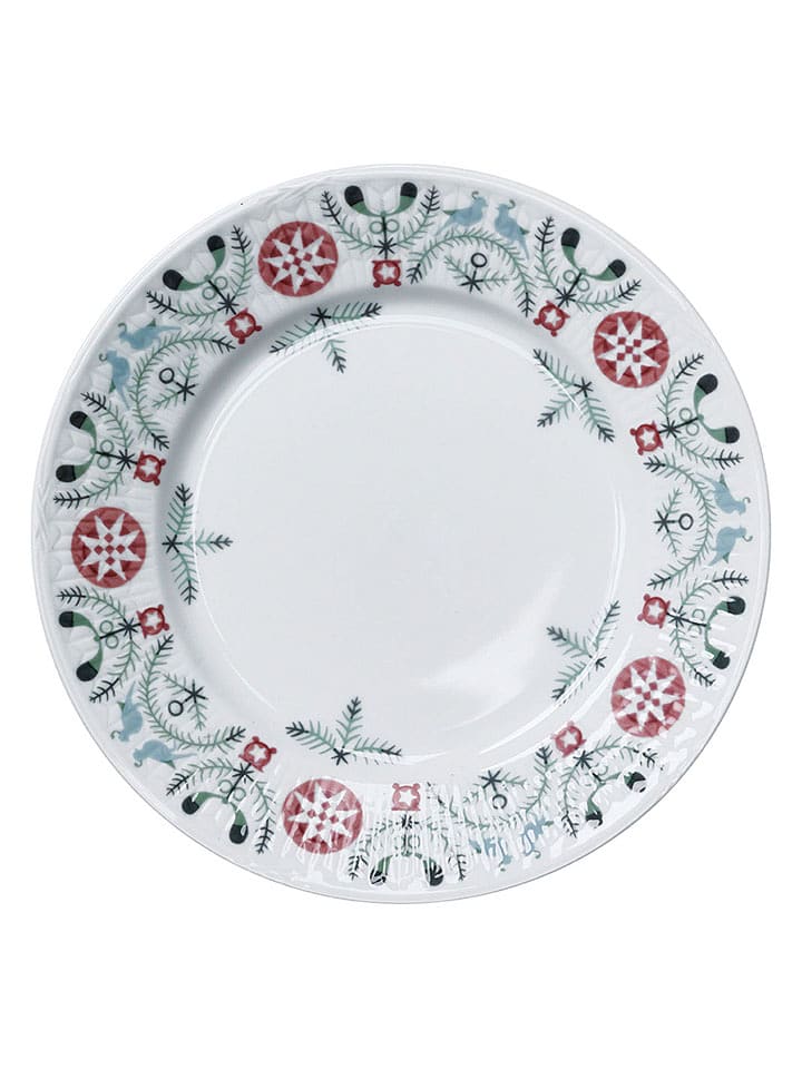 Moomin Talerzyk deserowy "Winter" w kolorze biało-zielonym - Ø 17 cm rozmiar: onesize