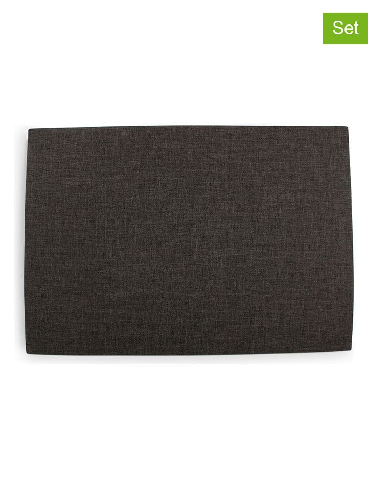 Salt and Pepper Podkładki stołowe (4 szt.) "Dinner" w kolorze szarym - 30 x 43 cm rozmiar: onesize