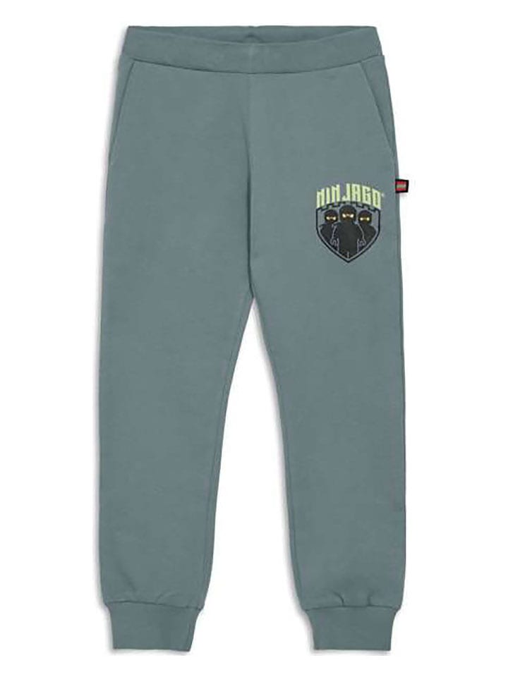 LEGO Spodnie dresowe w kolorze zielonym rozmiar: 122