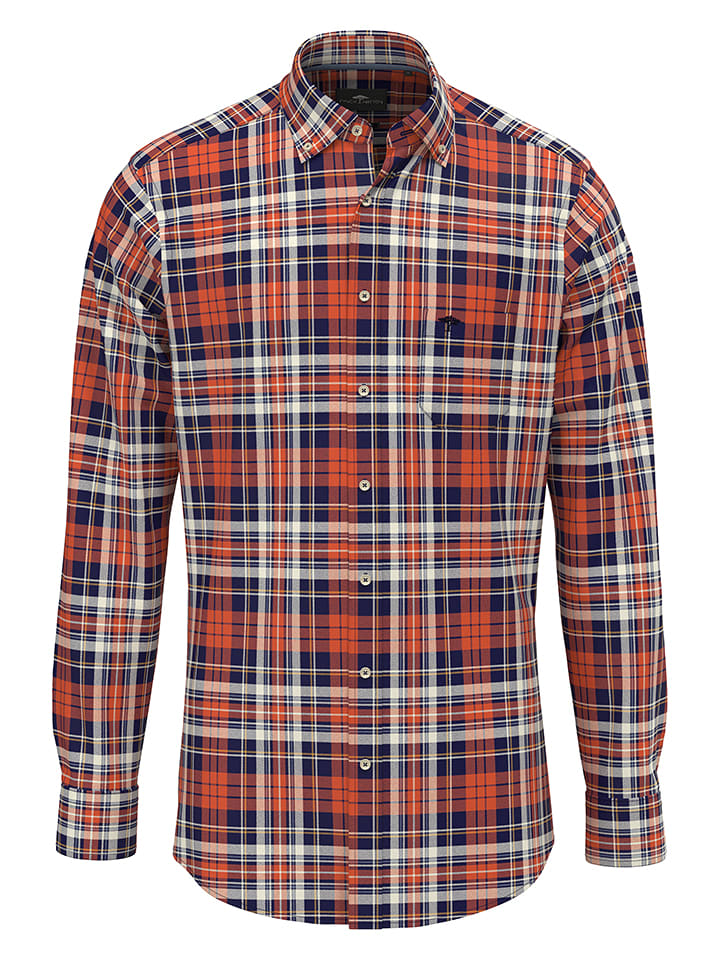FYNCH-HATTON Koszula - Casual fit - w kolorze czerwonym rozmiar: XL