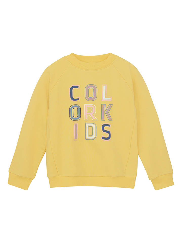 Color Kids Bluza w kolorze żółtym rozmiar: 122