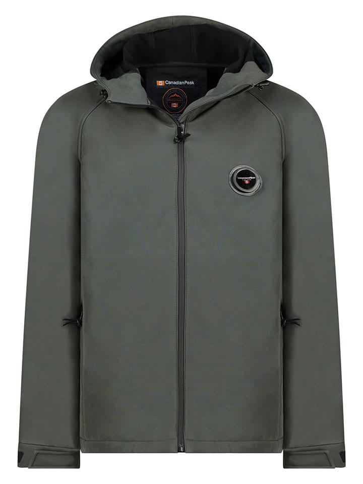 Canadian Peak Kurtka softshellowa "Tamigoglasseak" w kolorze antracytowym rozmiar: L