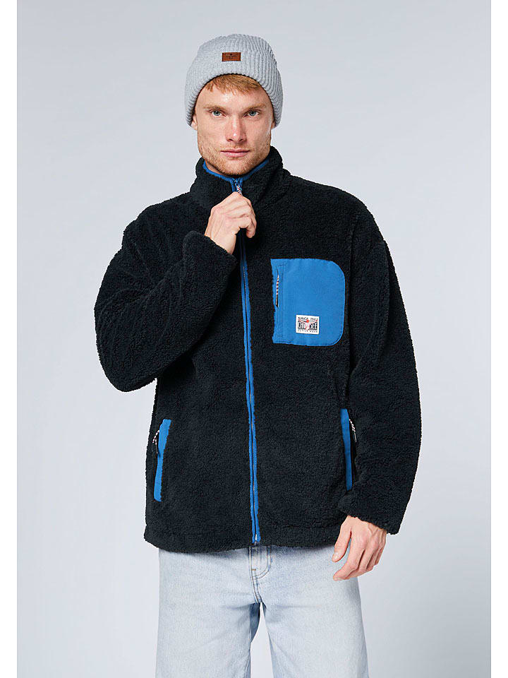 Chiemsee Kurtka polarowa w kolorze granatowo-niebieskim rozmiar: 3XL