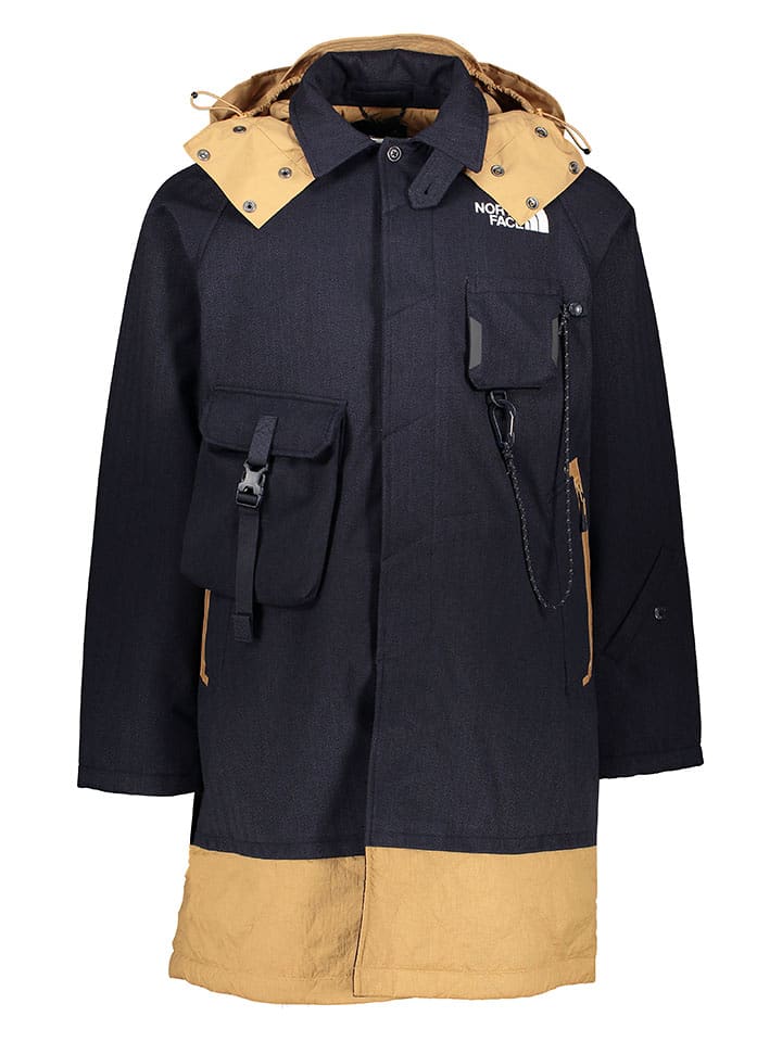 The North Face Kurtka funkcyjna 2w1 w kolorze granatowo-beżowym rozmiar: XXL