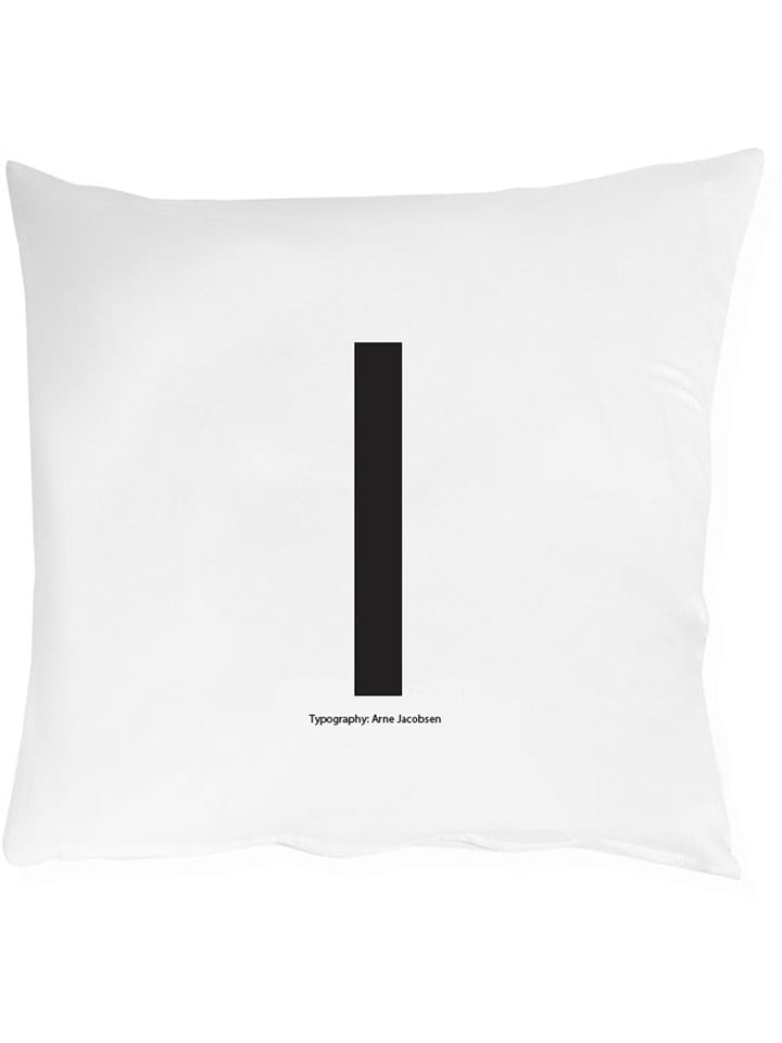 Design Letters Poszewka w kolorze białym na poduszkę - 80 x 80 cm rozmiar: onesize