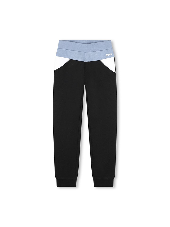 Hugo Boss Kids Spodnie dresowe w kolorze czarnym rozmiar: 152