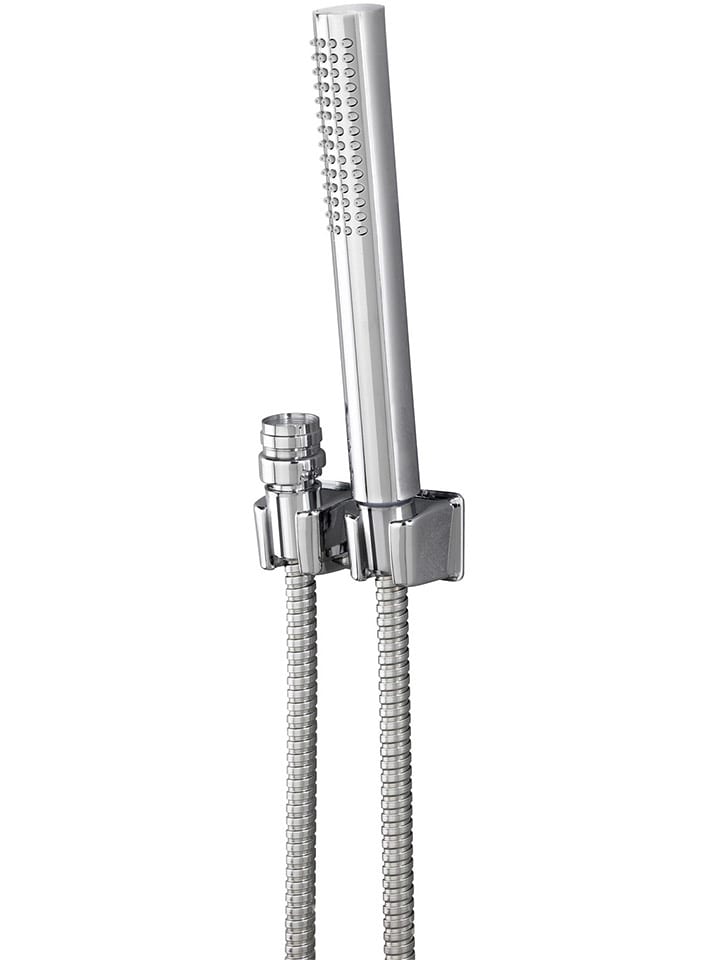 Wenko Słuchawka w kolorze srebrnym do umywalki - wys. 20 cm rozmiar: onesize