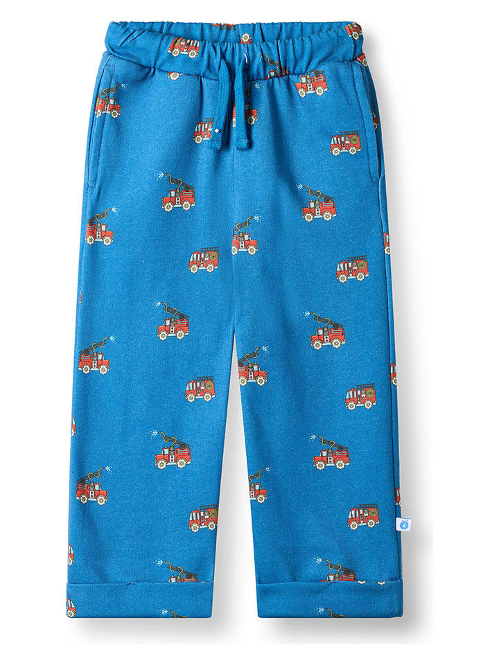 Småfolk Spodnie dresowe w kolorze niebieskim rozmiar: 98/104