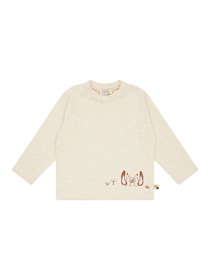 loud + proud Koszulka w kolorze beżowym rozmiar: 86/92