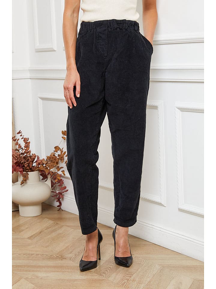 Joséfine Spodnie "Altazar" w kolorze czarnym rozmiar: L