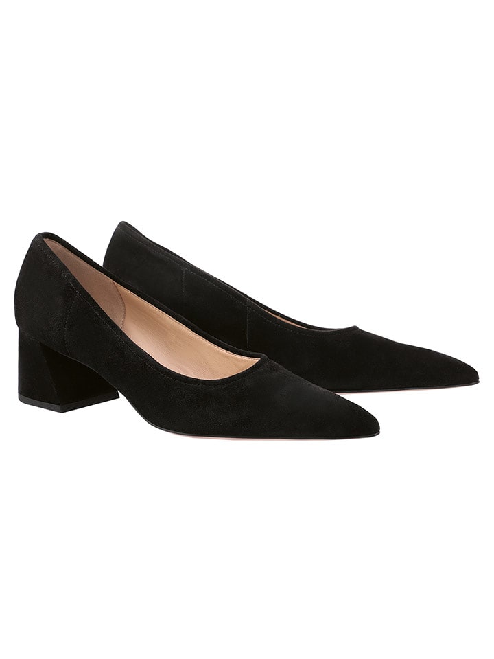 Högl Skórzane czółenka w kolorze czarnym rozmiar: 42