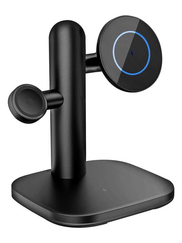 SmartCase Magnetyczna stacja ładująca w kolorze czarnym rozmiar: onesize