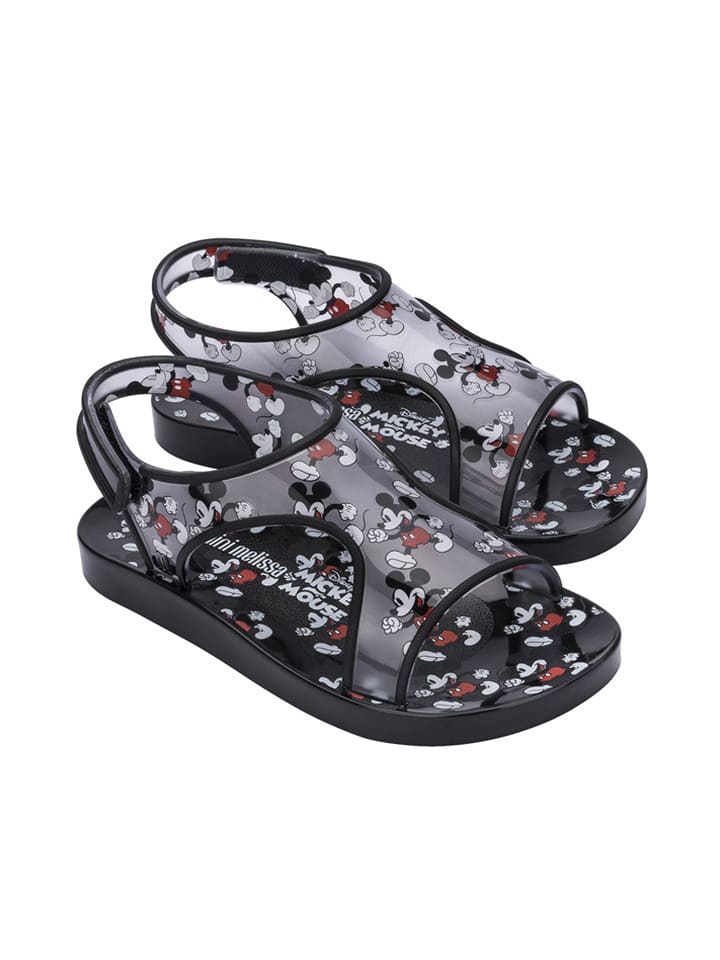 Melissa Sandały w kolorze czarnym ze wzorem rozmiar: 31