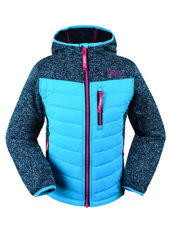 Peek U Kurtka hybrydowa "Apple" w kolorze błękitno-niebieskim rozmiar: 140