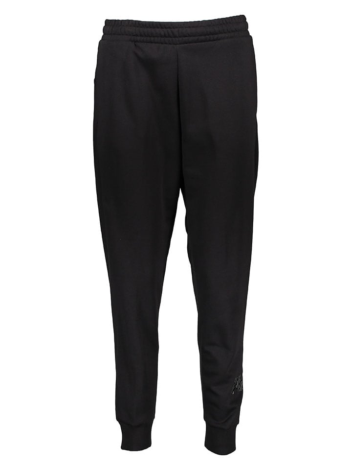 Puma Spodnie dresowe "Essentials+" w kolorze czarnym rozmiar: M