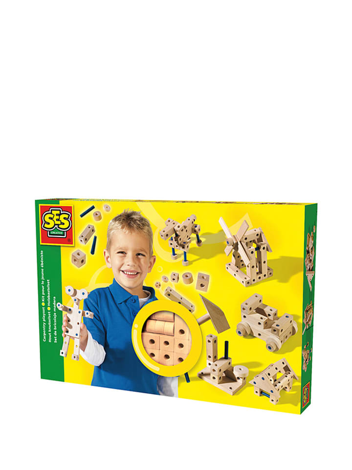 SES Drewniany zestaw konstrukcyjny - 3+ rozmiar: onesize