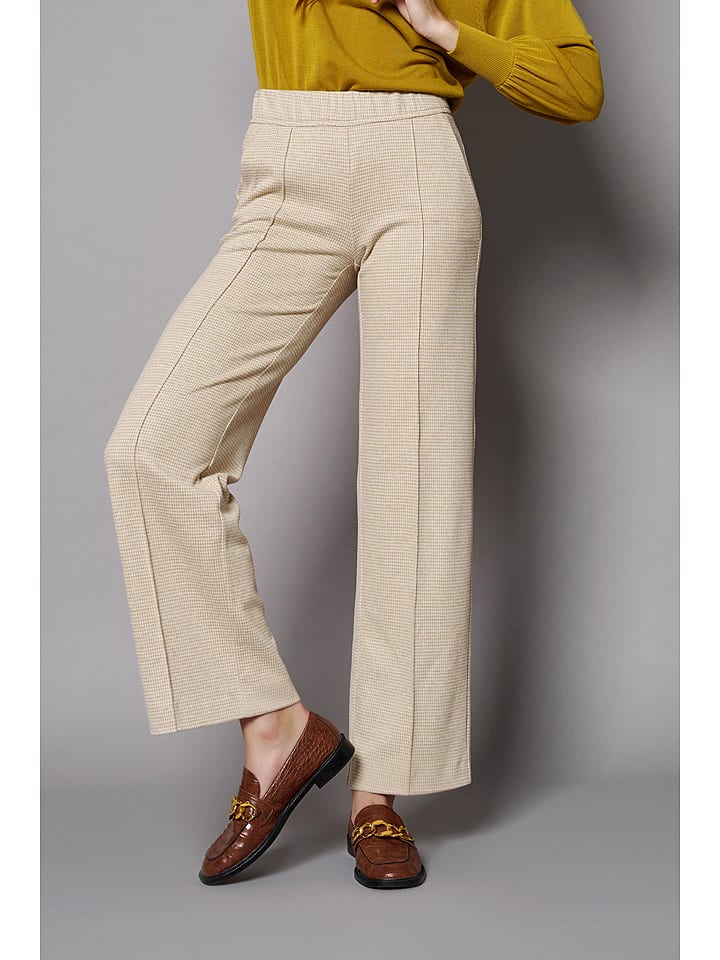 Rosner Spodnie w kolorze szarobrązowym rozmiar: 44/L32